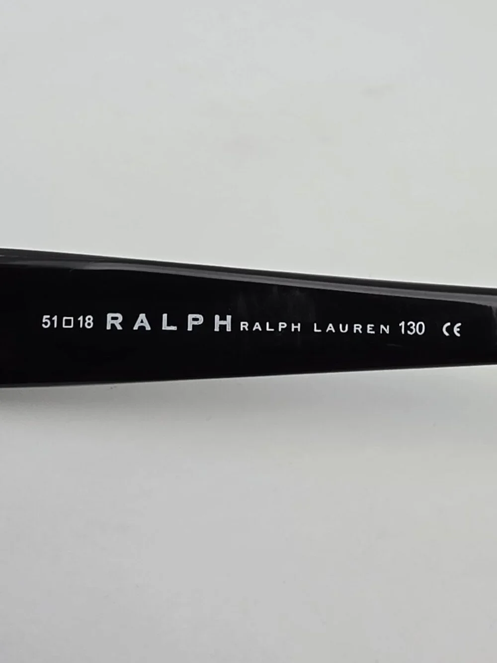 Ralph by Ralph Lauren 7512/S 807P RA Black Sunglasses Frame w/ Case 51-18-130